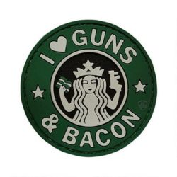 GUNS & BACON PVC Patch